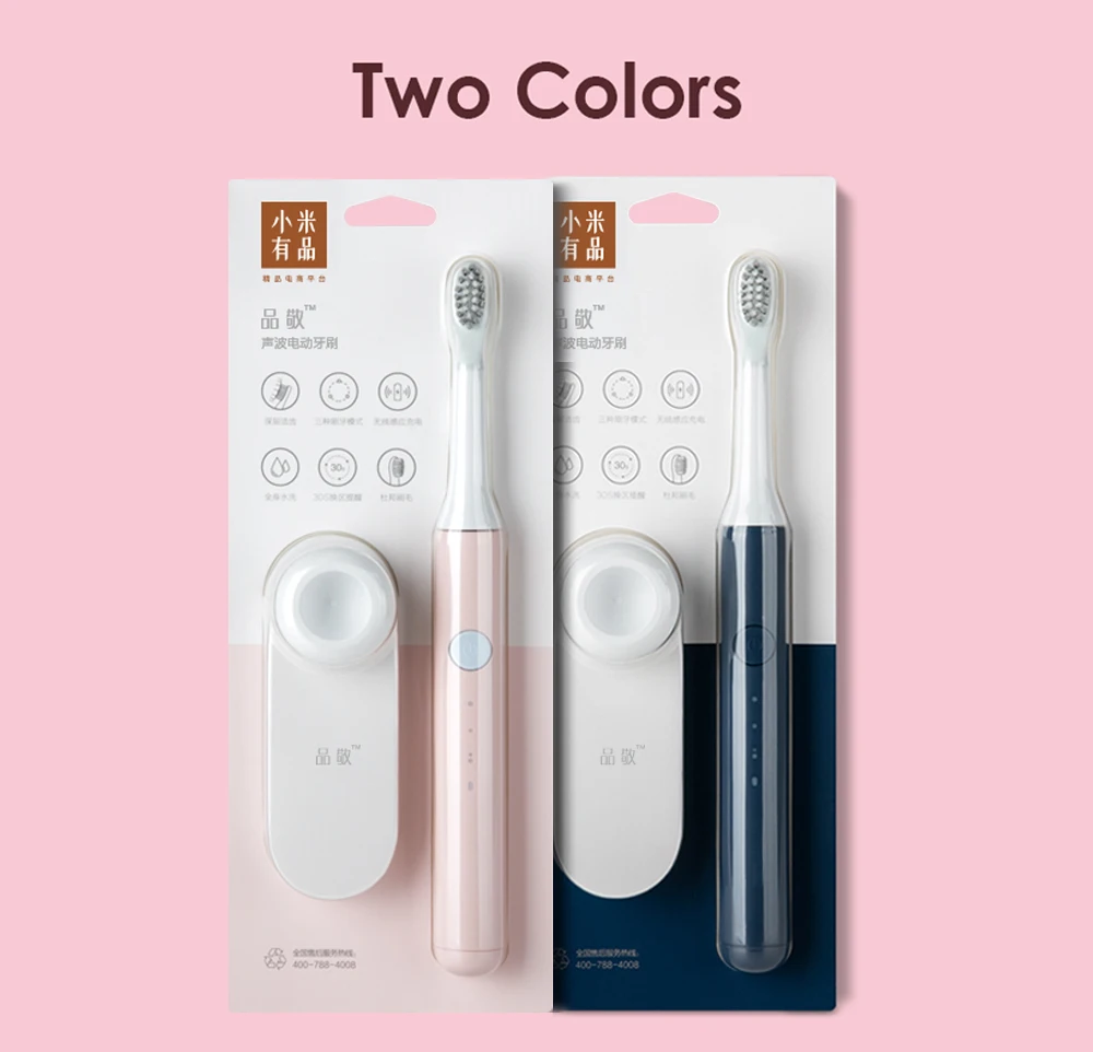 

Pinjing So White EX3 Sonic Electric Toothbrush for Xiaomi Youpin Ultrasonic Automatic Tooth Brush Rechargeable Waterproof Soocas