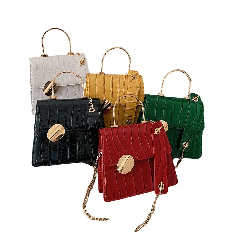 

Fashion Stone Grain Small Crossbody Handbags Lady Handbags Wholesale Purses And Handbags For Woman, 5color