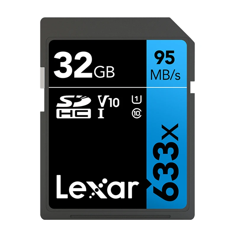 

Hot Selling Lexar 633X Memory Card 128GB lexar 64GB 32GB 256GB 512GB Card Up to 95M/S C10 U3 U1 for Mobile Phone Camera