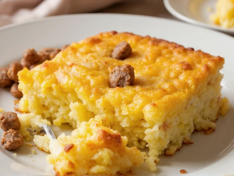Perfect Hash Brown Egg Casserole with Sausage Recipe