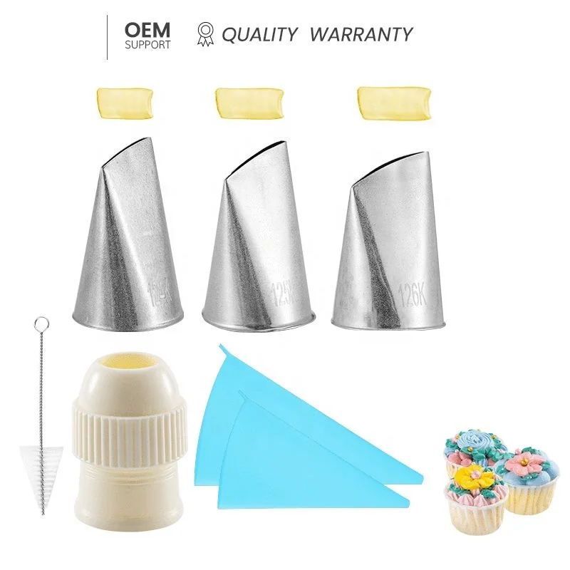 

Cake decorating set 304 stainless steel decorating mouth set Cake Baking Tools Decorating Set