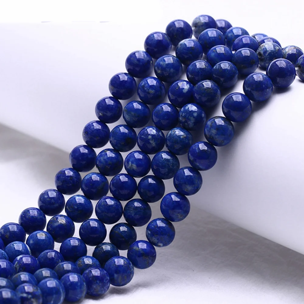 

Wholesale AAA Natural Lapis Lazuli Jewelry Loose Gemstone Lapiz Stones Beads natural loose gemstones, Blue