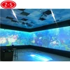 Attractive beautiful background multi-channel Floor and Wall projection 3D interactive floor and wall