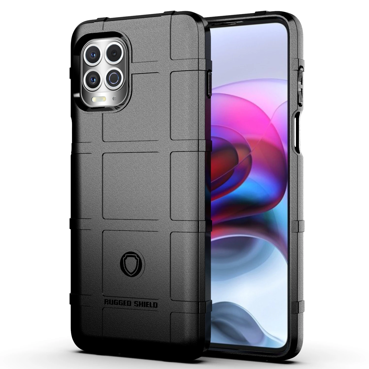 

for moto edge s case shockproof tpu mobile phone case for moto g100 cover, 4colors