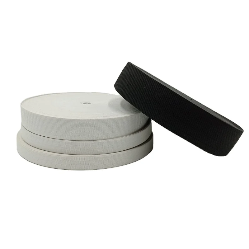 

Hook edge band 25mm black sofa elastic belt custom elastic band for wigs sofa elastic belt