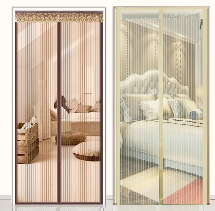 

Easy to Install magnetic door mosquito net/magnetic mosquito net door curtain/mosquito screen