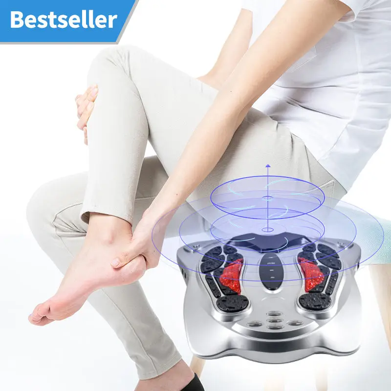 

Best Selling Products 2023 Blood Circulation Tens Therapy Ems Body Feet Massage Instrument Spa Heat Foot Massager Machine