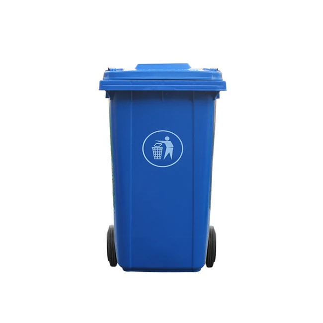 

Custom Logo 120 Litre Outdoor Plastic Rubbish Waste Garbage Bin Recycling Trash Can