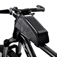 

1680D High Density Fabric Cycle Bike Frame Bag Phone Top Tube Bag With OEM Accepted