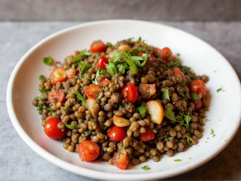 Mediterranean Lentil Salad: Complete Guide & Recipe