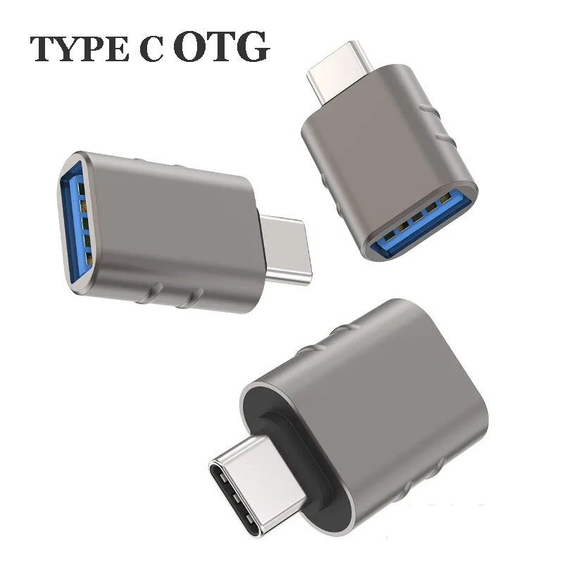 

OTG Adapter Type C to USB 3.0 Adapter Zinc Alloy OEM ODM OTG Adapter