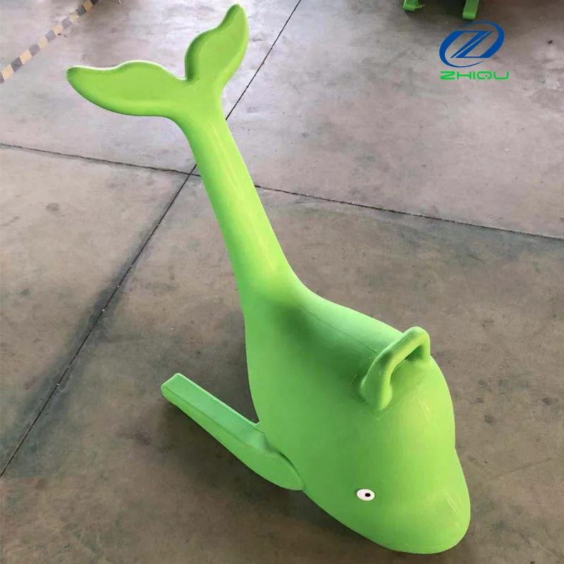 
Ice rink rental wear-proof cold-resistant LLDPE material ice Skating assistant animals dolphin ice skates aids 