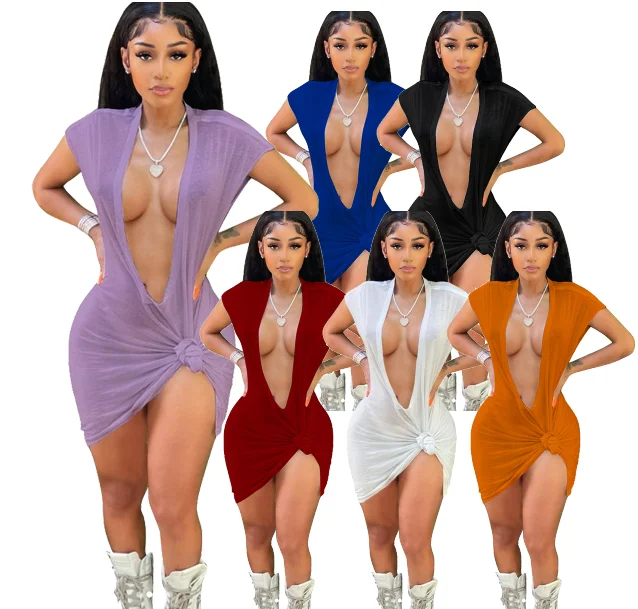 

OJW021812 Multifunctional Short Summer Casual Party Bodycon Dress for wholesales