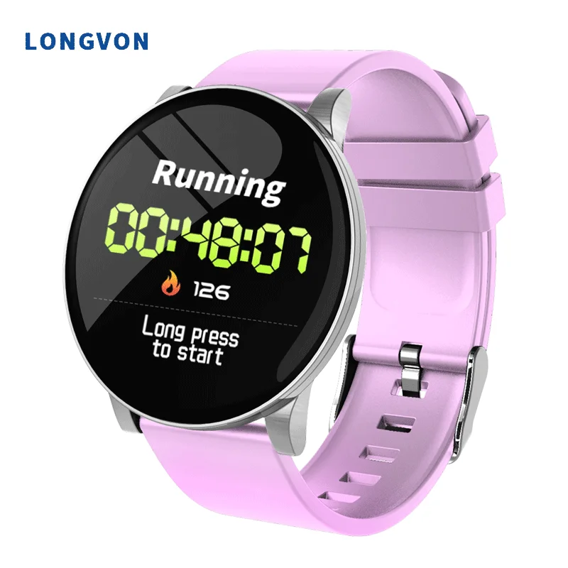 Hot Sale High Quality W8 IP67 Waterproof Fitness Blood Pressure Monitor Smart Watch for Mobile Phone