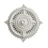 2019 New Products Waterproof Round Gypsum Ceiling Rose