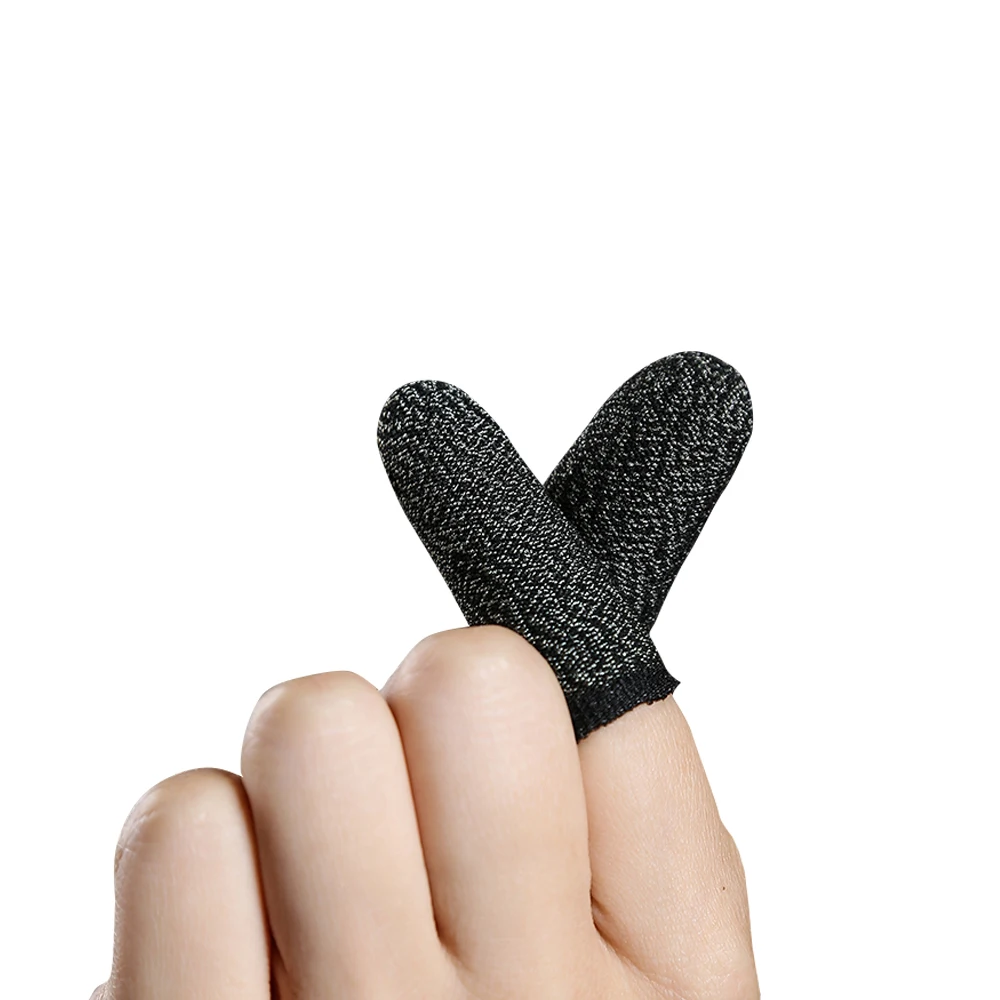 

New Product Touch Screen Anti-Sweat Finger Thumb Sleeves For Gaming, 8 colors