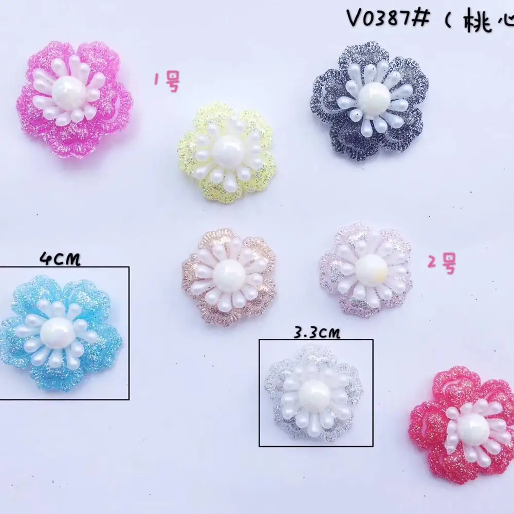 

Female slippers PVC large butterfly plastic shoes flower shoes accessories, Customized