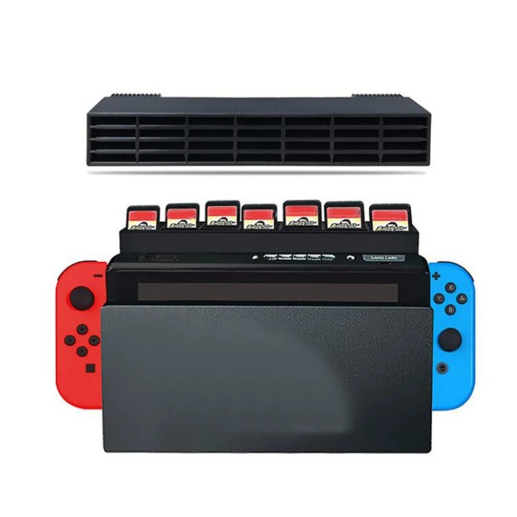 

28 in 1 Game Cards case Storage Stand Gaming Card Holders with Storing Cartridge Cards case for Nintendo Switch Dock, Picture