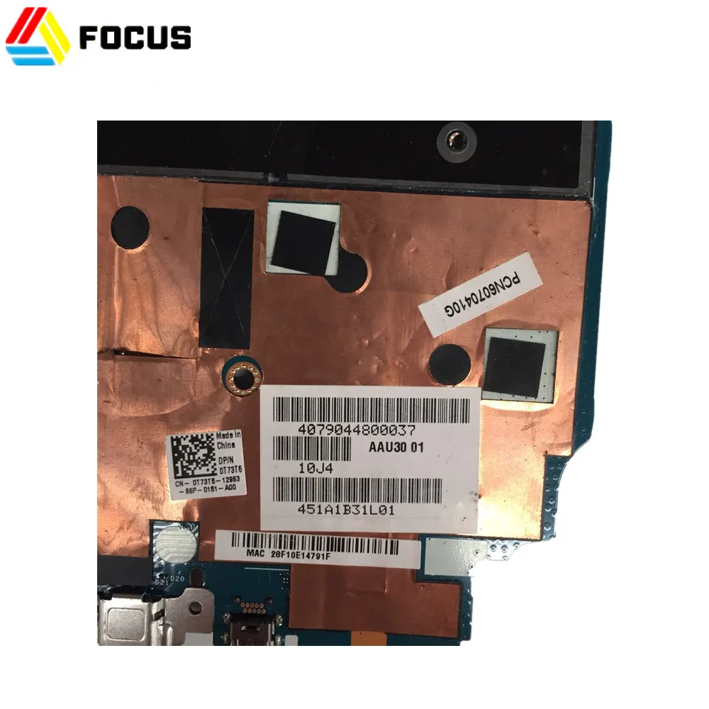 适用于dell Latitude 7370 原装主机板m7 6y75 的正品新款笔记型电脑1 2ghz 8gb 系统主机板t73t5 Buy 对于 Dell Latitude 7370 原装主机板m7 6y75 1 2ghz 8gb 系统主机板 T73t5 Product