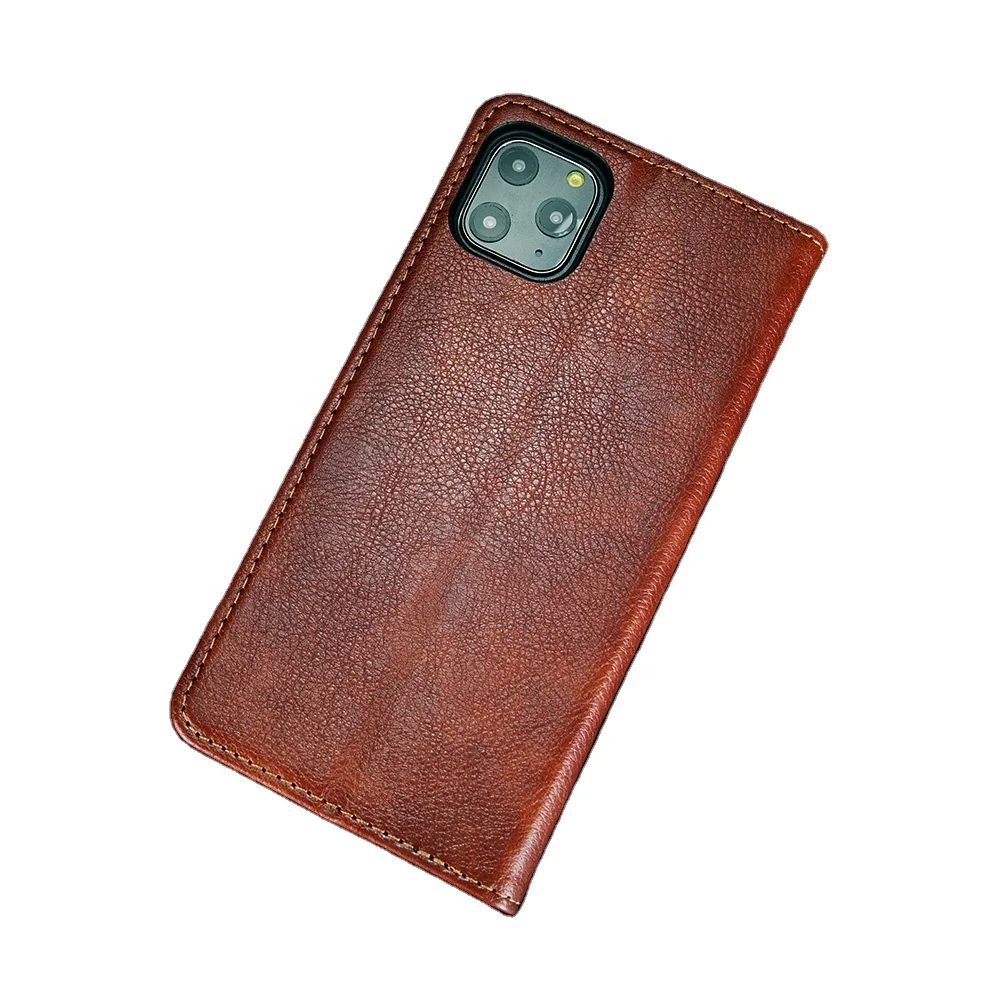 

Scratch resistant Mobile Phone Case with Card Slots Holder PU + TPU Back cover For iphone 11 pro, 5 colors
