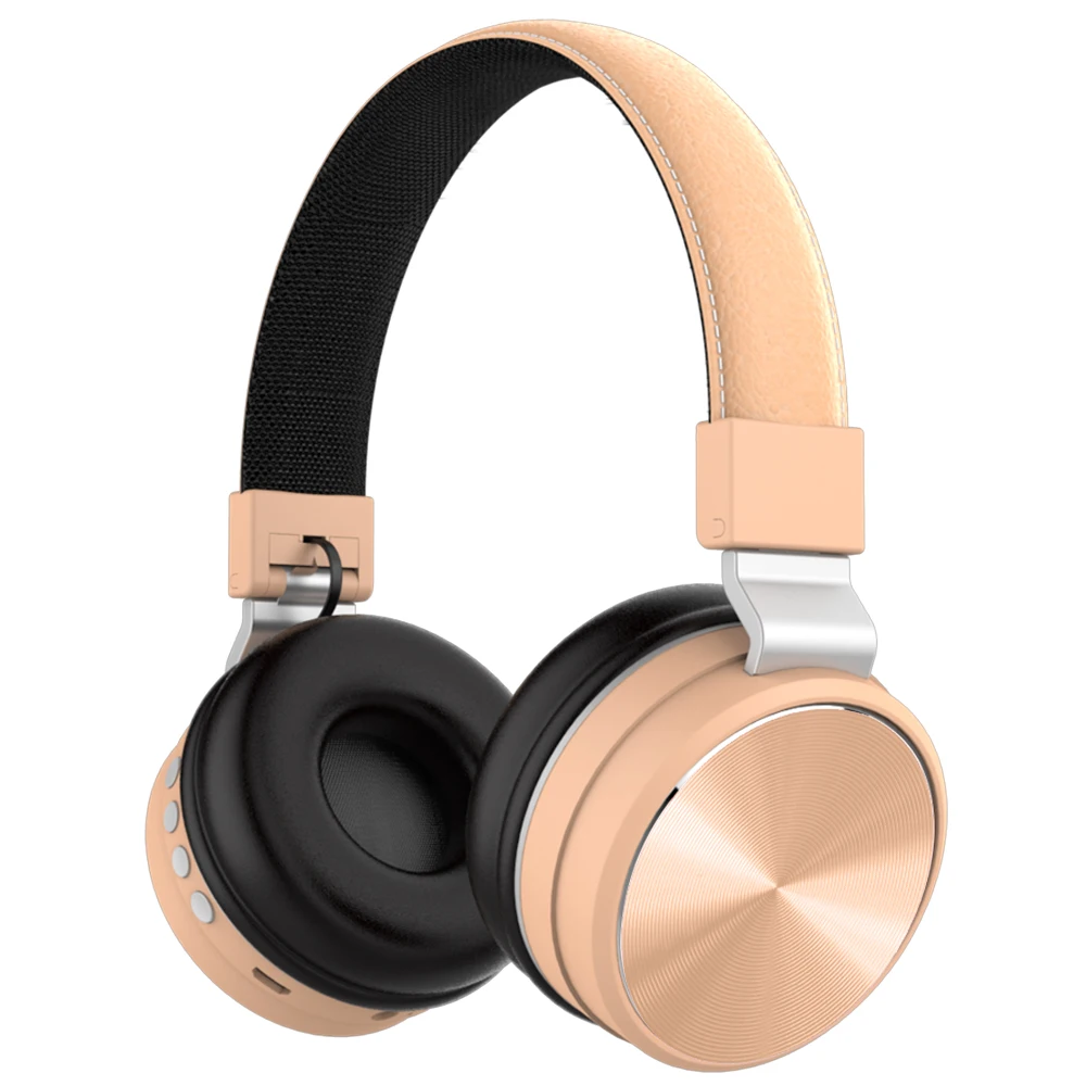 Portable foldable handsfree stereo waterproof head band sports gaming earphones wireless headset - ANKUX.COM