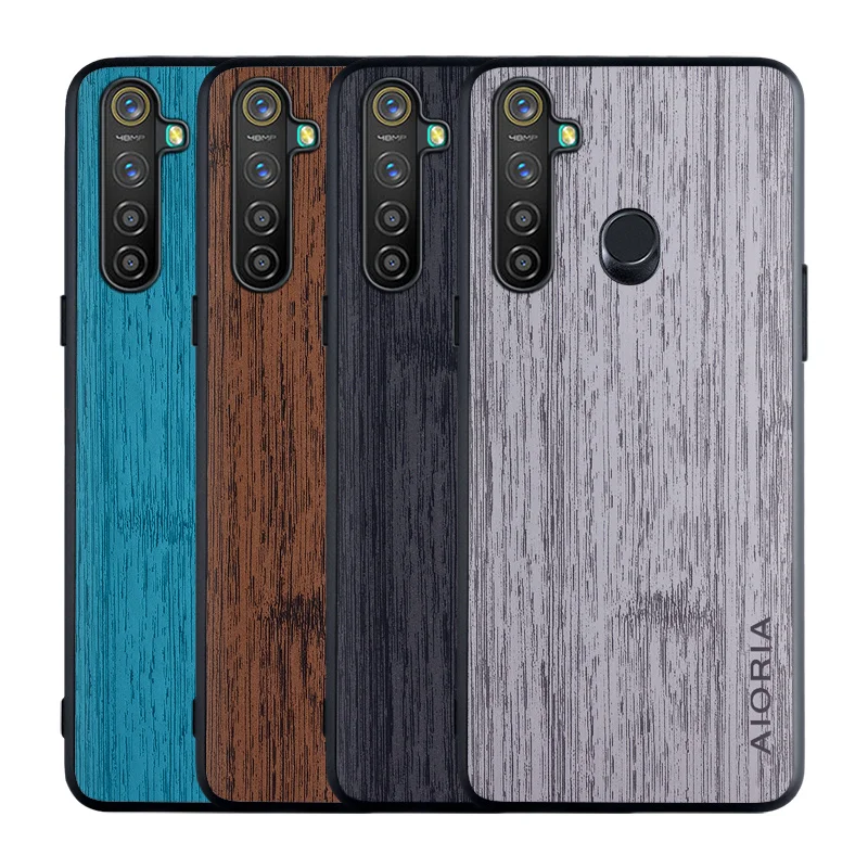 

Retro art style Soft TPU & Hard PC 3in1 material case for OPPO Realme 6 pro 5 5i 6i 3 A52 A72 A92 X2 Pro F11 Ace 2