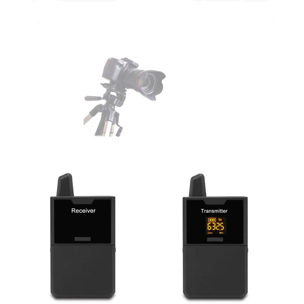 

Wireless Rode Camera Interview Lapel Recording Microphone for DSLR android System
