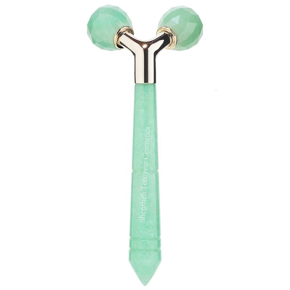 

Ready to Ship#3D Jade RollerJade Tension Melting Massager, Green