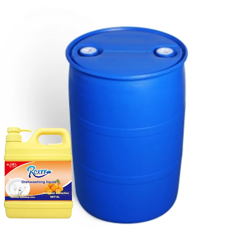 

200L Bulk drum Barrel Cleaning Chemicals Kitchen Cleaner Kumquat/Ginger/Orange/Lemon Detergent Dishwashing Liquid, Customized color