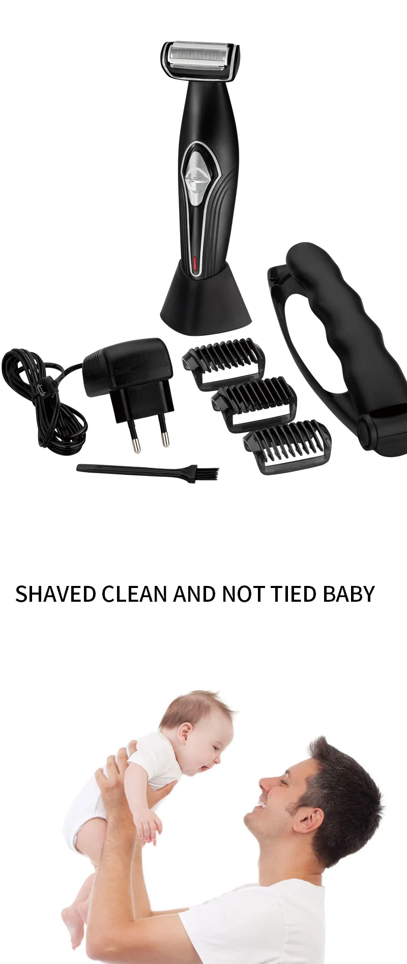 
Rechargeable Professional Household Portable hairdressing device body Shaver set 
