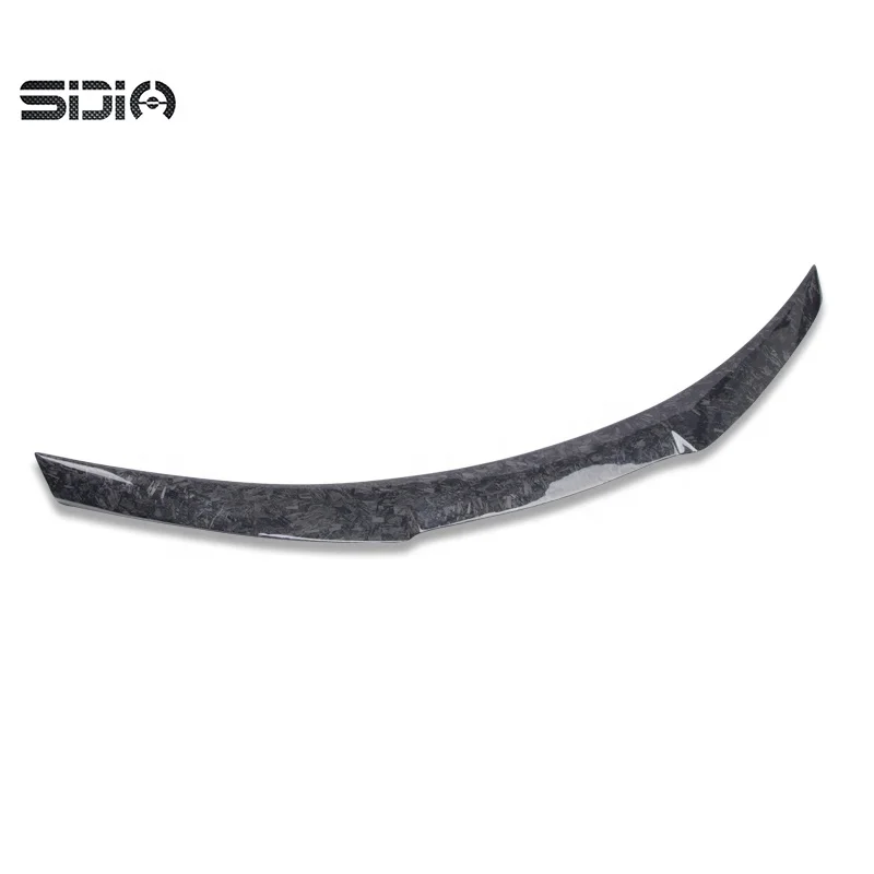 

Hot Selling Car Wing For Infiniti Q50 Q50S Forged Carbon Fiber Spoiler Wing M4 Style Car Rear Trunk, Carbon fiber black