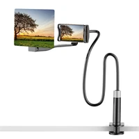 

Mobile Phone High Definition Projection Bracket Adjustable Flexible All Angles Phone Tablet Holder 3D HD Screen Magnifier