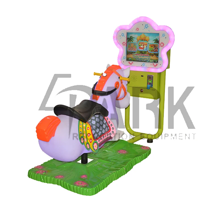 

Mini Crazy Park Lovely electric simulated Horse EPARK coin operated game kiddie ride