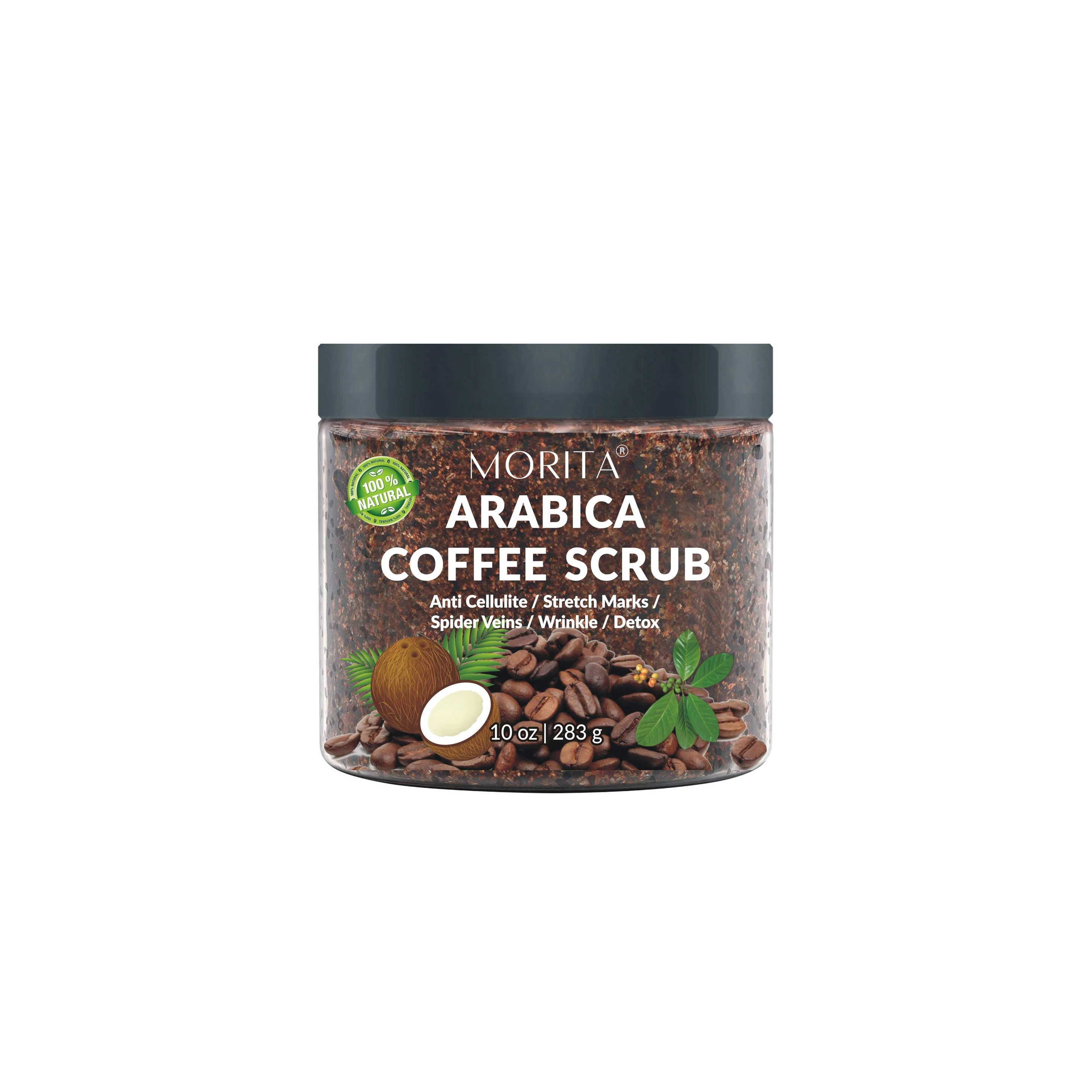 

Wholesale Exfoliator African body scrub tumeric face scrub private label Exfoliating Private Label Arabica Coffee Scrub