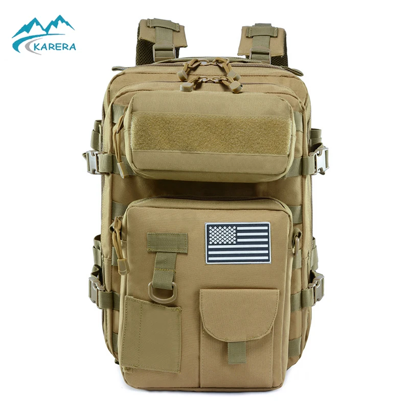 

New multifunctional tactical bag set outdoor camping backpack, Black