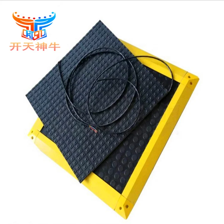 
Simple to install rubber Industrial safety carpet mat weight sensor switch 