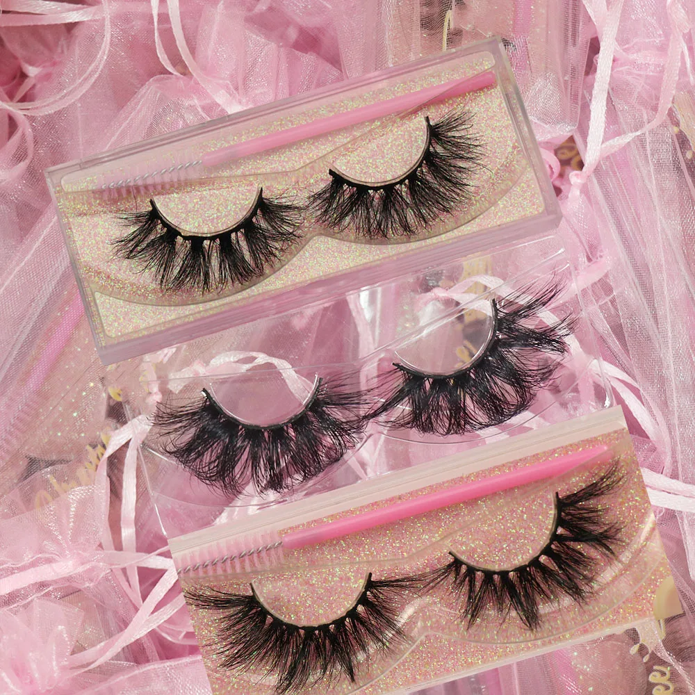 

popular high quality full and volume 3d 25mm mink eyelash
