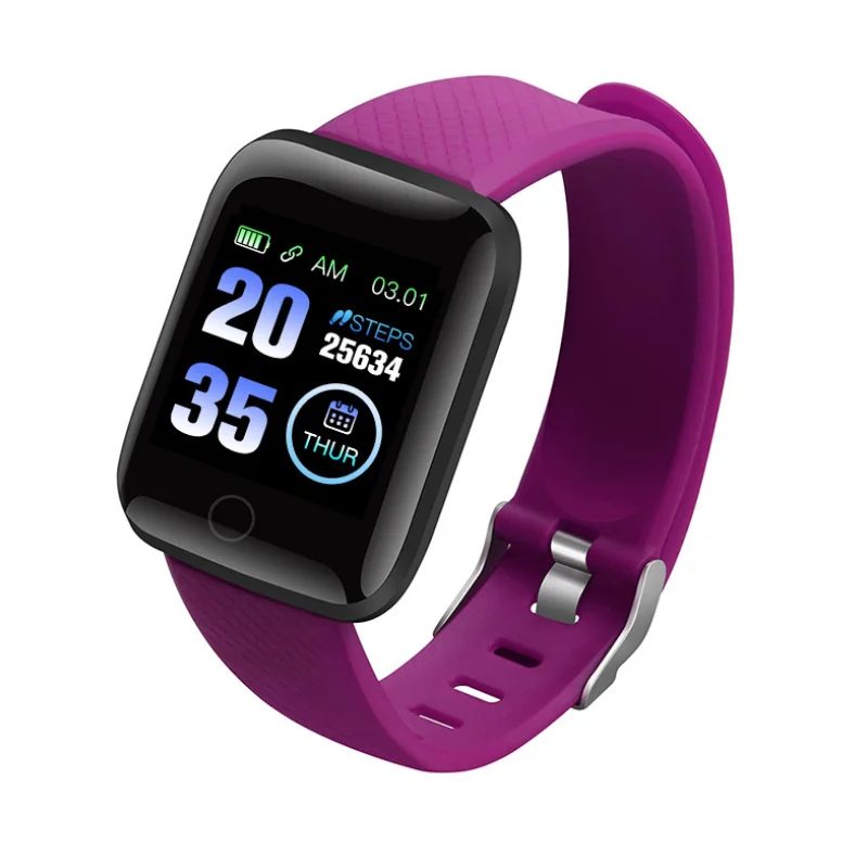 

Amazon HOT trending Smart watch Wristband Sports Fitness Blood Pressure Measurement 116plus /116s plus smart watch bracelet