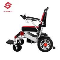

Trade assurance CE hot sale electric folding wheelchair with 20ah*2 lithium battery for disabled people