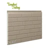 Galvanized Steel Siding Panel Black Exterior Wall Cladding