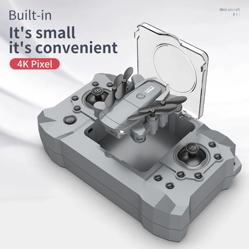 

New mini KY905 drone 4K HD camera, GPS WIFI FPV foldable rc quadcopter professional Radio Control Toys camera 4k hd drone, Black