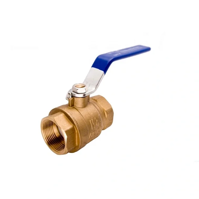 1/2" Inch - 4" Inch Brass Ball Valve Full Port for Water Oil and Gas with Blue Handle