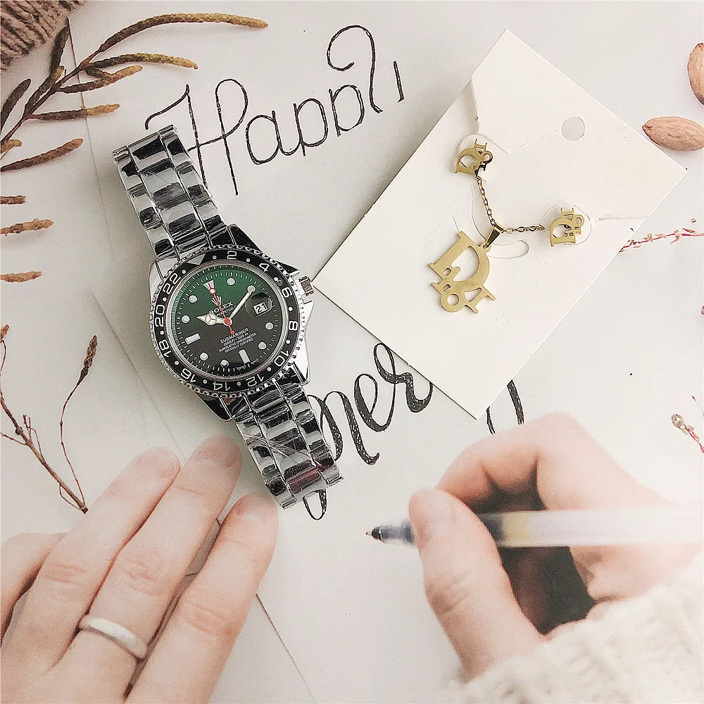 

Fast Shipping new fashion watch women watches with box men business wristwatch wholesale wristwatches