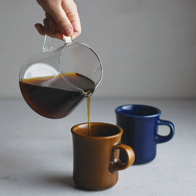 

600ml 10 Pieces High Quality Borosilicate Glass Coffee Server Pourover Drip Pot