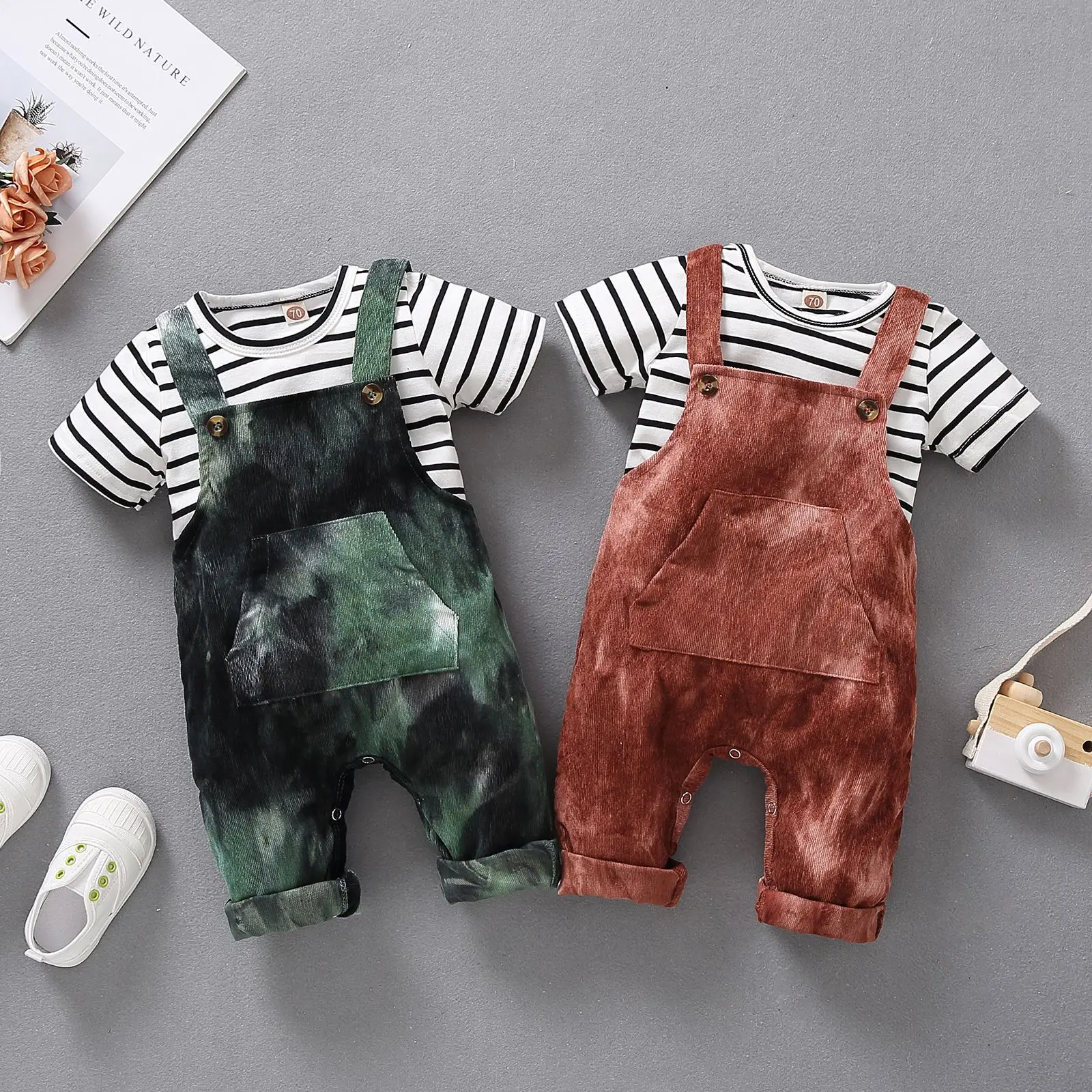 

Toddler Infant Baby Boys Clothing Sets Summer Boys Cotton Boy's outfits