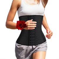 

Women Waist Trainer Latex Waist Cincher Slimming Shaper Corset Body Shaper