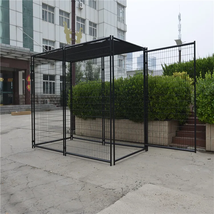 Round tube temporary dog fence