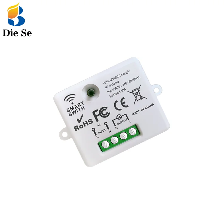 

Smart WiFi Remote Control Wireless Relay Switches TUYA Chip Module RF Remote Control Light Switch Timer Controller
