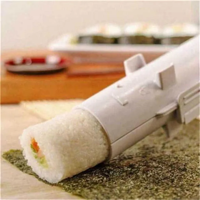 

MZL DIY Sushi Roll Maker Mould Kit Sushi Bazooka Rice Roller Mold Sushi Maker Set