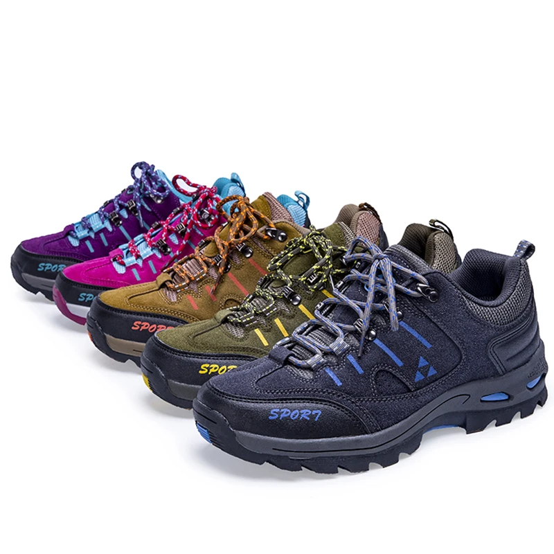 

OEM New fashion breathable outdoor waterproof trendy hiking running shoes